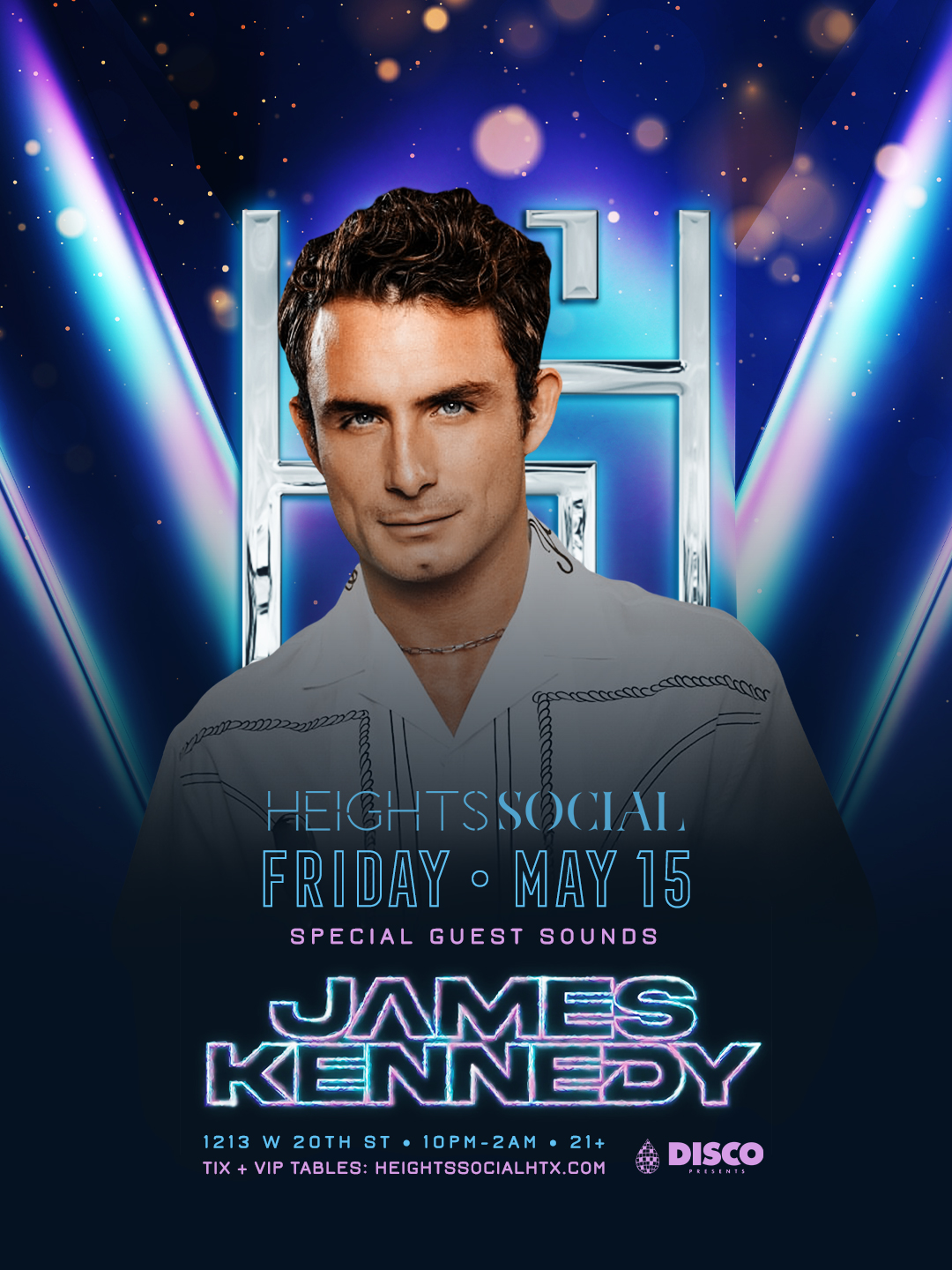 James Kennedy at Heights Social Houston